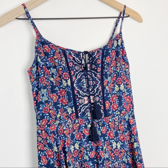 Floral handkerchief hem dress size small - Picture 2 of 6